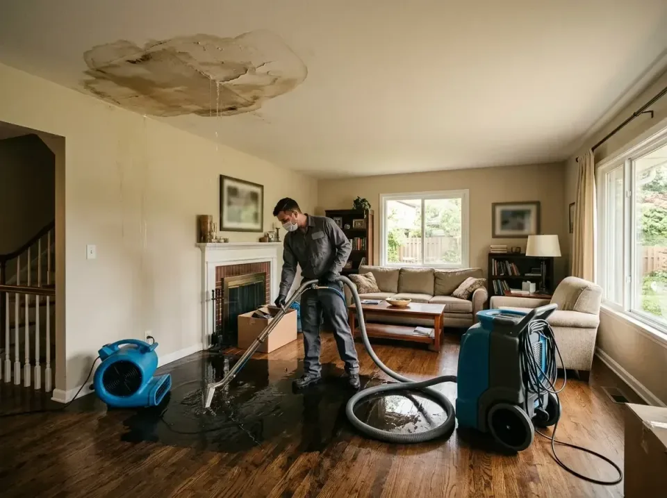 attic-pipe-burst-ceiling-drip-008 — frequently asked questions, Water Damage Restoration & Carpet Care in Inwood, WV